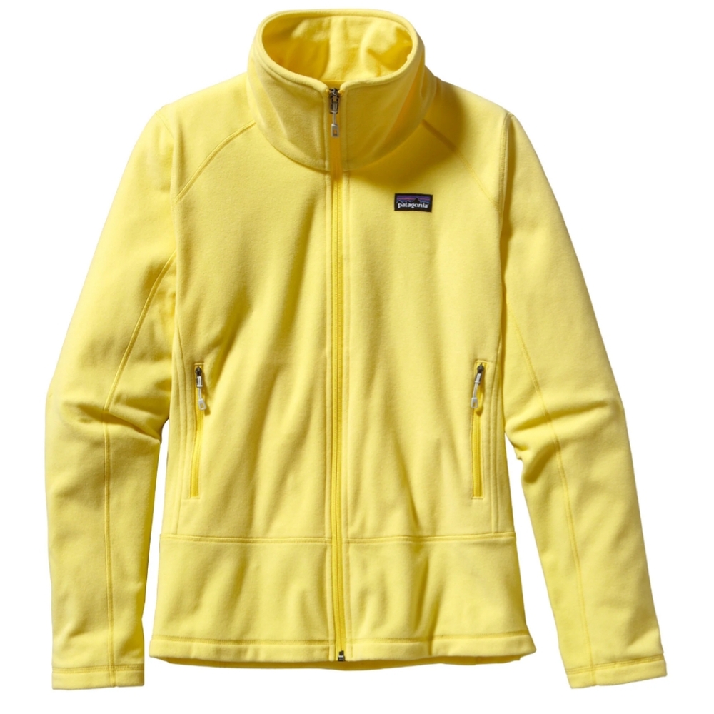 Patagonia Emmilen Micro Fleece Full Zip Jacket Yellow